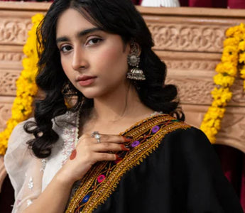 Pakistani Embroidered Handmade Winter Shawls for Women