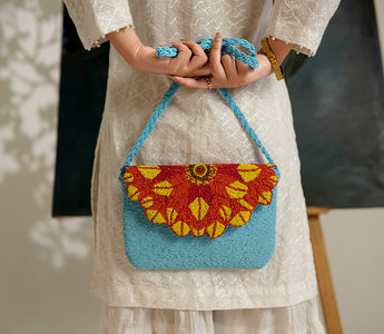 Artisanal Embroidered Bridal Bags and Clutches from Pakistan Seona Online