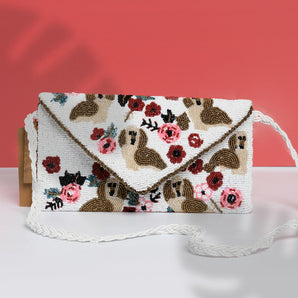 Safari Chic handembroidered Bag