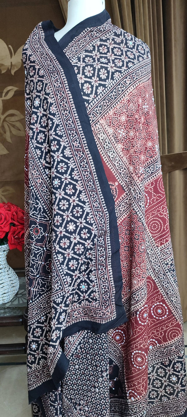 ajrak Shawls for women Online