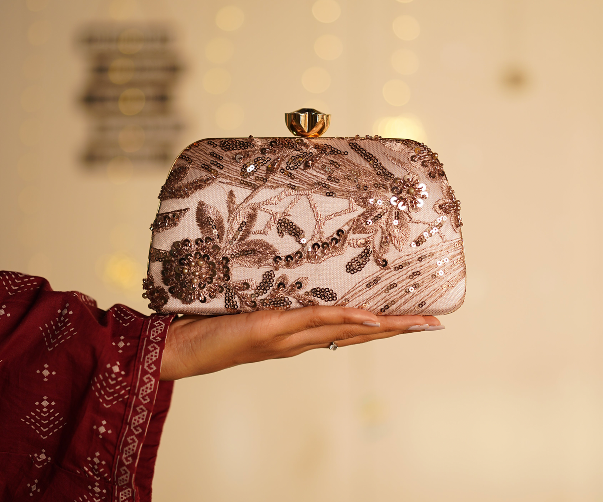 handmade embroidered bridal bags online in Pakistan