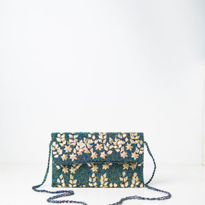 Gotta seedbeaded clutch / handembriodered