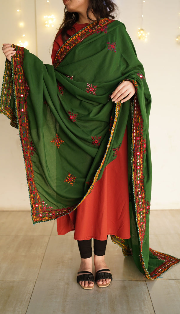 Best Pakistani embroidered shawl online