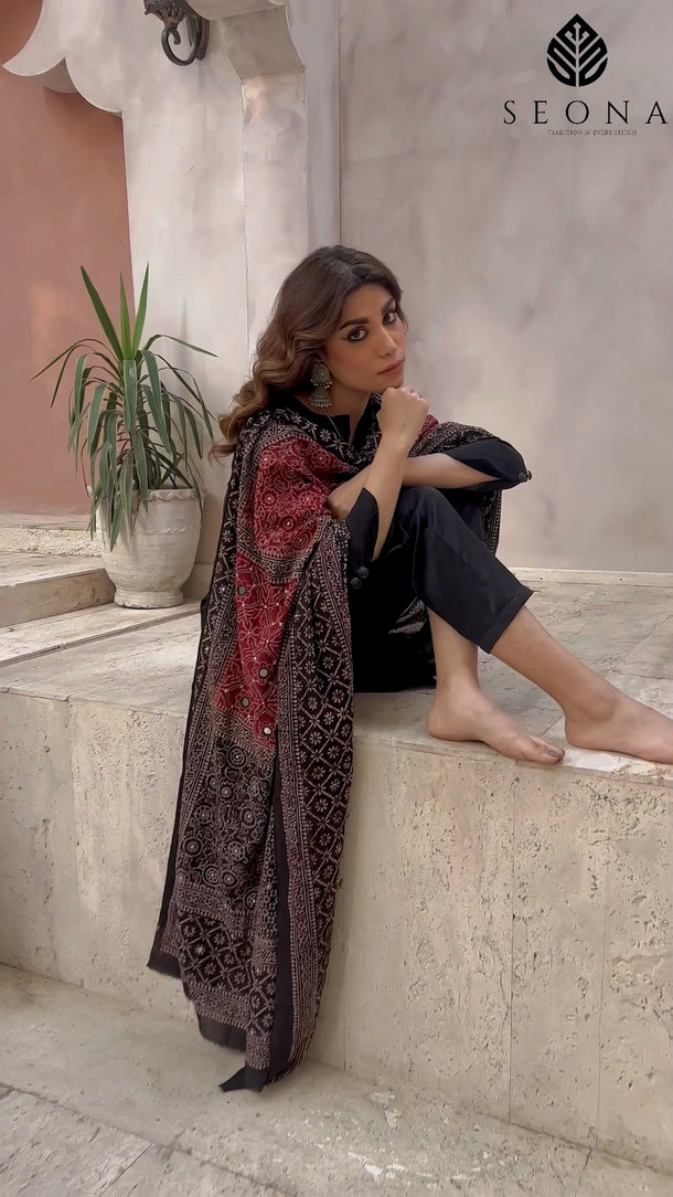 Best Pakistani embroidered shawls online