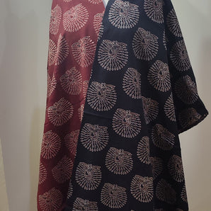 Ajrak kurta